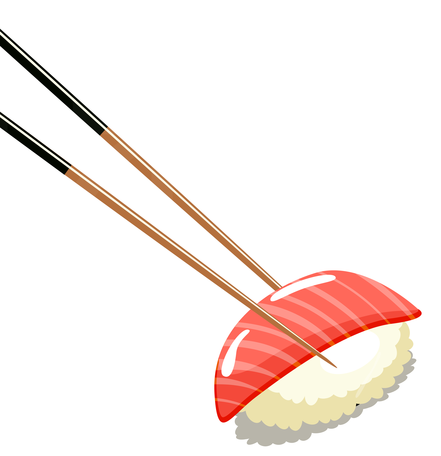 hero image of sushi and chopsticks